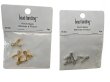 6Sheet x 4Pcs Pinch Balis 15mm Length Pendant Connector Bails for Jewelry Making (image for) 6Sheet x 4Pcs Pinch Balis 15mm Length Pendant Connector Bails for Jewelry Making