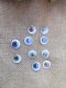 12Packs x 10Pcs Joggle Eyes/Movable Eyes for Crafts 15mm Dia Mix