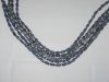 5 Strands 40cm Dark Blue Gemstone Beads 13x4mm