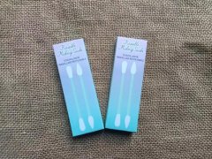 (image for) 4Sets x 2Pcs Reusable Makeup Swabs Silicone Buds w/Case Travel & Daily Use