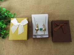 (image for) 6Pcs Necklace Earring Ring Cardboard Jewelry Gift Box 9x7x3cm