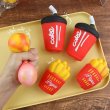 6Pcs Fast Food Squishy Fidget Toy Burger Fries Coke Squeeze Stress Relief Toy (image for) 6Pcs Fast Food Squishy Fidget Toy Burger Fries Coke Squeeze Stress Relief Toy