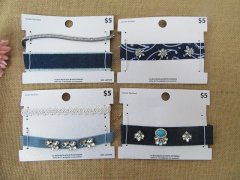 6Sheets Chic Charm 12 Inch Necklaces Choker With Extender 6Sheets Chic Charm 12 Inch Necklaces Choker With Extender