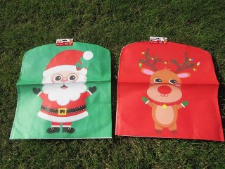 (image for) 6Pcs Kid Cute Chair Cover Christmas Party Supplies