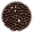 (image for) 2500 Coffee 6mm Round Simulate Pearl Beads