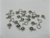 500 Charms Metal Flower pendants finding