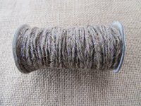 6Rolls Knitted Natural Hemp Jute Rope Twine String Cord Art Gift