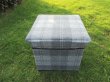 (image for) 1Pc Collapsible Organizer Storage Box Chest Seat Foot Stool