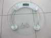 1X Round Electronic Digital Glass Personal Weight Scale Max 150