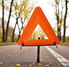 (image for) 10Pc Road Emergency Foldable Reflective Triangle Board Warning