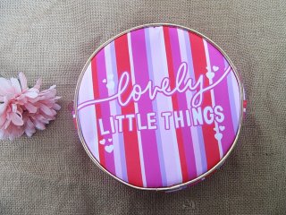1Pc Round Pink Lovely Little Things Purse Bag HandBag