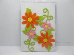 (image for) 20 Sheets Flower Window Wall Room Decorative Stickers
