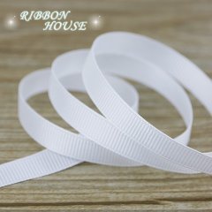 100Yards White Grosgrain Ribbon 15mm