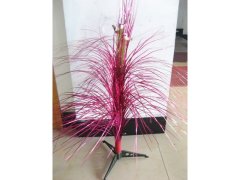 (image for) 5Pcs Tinsel Tree with Bird for Decoration 86cm