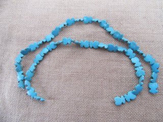 (image for) 6Strands x 20Pcs Keroppi Frog Gemstone Beads 17x14x5mm