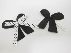 200Pcs Hand Craft Bowknot Embellishment White Ribbon 200Pcs Hand Craft Bowknot Embellishment White Ribbon