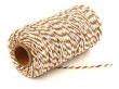 2x100Yards Goffee White Cotton Bakers Twine String Cord Rope (image for) 2x100Yards Goffee White Cotton Bakers Twine String Cord Rope
