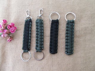 (image for) 6Pcs Emergency Hiking Camping Keyring Key Ring
