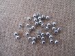 (image for) 600Pcs Metal Round Spacer Beads 6mm for DIY Jewellery Making