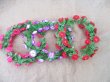 (image for) 12Pcs Flower Forehead Garland Hair Band Headwear Hair Accessorie