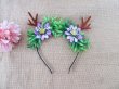 1Pc Floral Leaf Crown Garland Headbands Hair Hoop Head Wear