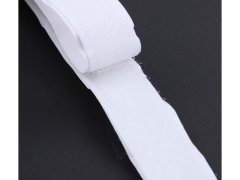 (image for) 1Set x 2Roll (25M Ea) White 30mm Adehensive Hook-and-loop