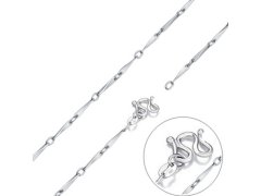 (image for) 5X New Fashion Silver Bar Chain Necklace Jewelry