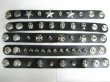 (image for) 10 Punk Gothic Spiked Nail Cross Skull Cuff Bracelets