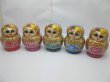 (image for) 5Sets Russian Wooden 6 Nesting Dolls toy-o128
