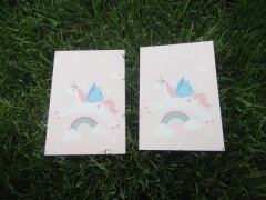 6Pcs Cute Unicorn Design Blank Memo Pad Note Pad Stationery 6Pcs Cute Unicorn Design Blank Memo Pad Note Pad Stationery