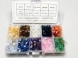 1Box of 10 Designs Natural Irregular Gemstone Healing Crystal Collection (image for) 1Box of 10 Designs Natural Irregular Gemstone Healing Crystal Collection