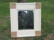 1Pc White Classical Hall Wall Mirror 85x75cm (image for) 1Pc White Classical Hall Wall Mirror 85x75cm