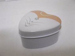 12Pcs Metal Tin Heart Bride Bridal Candy Box Wedding Favor
