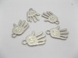 (image for) 100 26mm Charms Hand Pendants finding