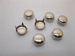 (image for) 200Pcs Silver Color Dome Studs 9x9mm Leather Craft
