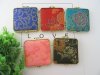 24Pcs Silk Cover Cube Make-up Pocket Mirrors