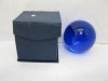 1X 80mm Blue Crystal Sphere Ball without Base