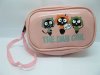 8Pcs New Pink Leatherette Handbag with Zipper Girl's Favor