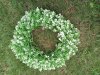 1Pc Artificial Wreath Wedding Decor Garland Wreath Wedding Decor