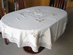 1X New 180x180cm Floral Table Cloth Garden Style 1X New 180x180cm Floral Table Cloth Garden Style