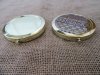 12X Folding Pocket Round Double Sides Compact Make Up Cosmetic M