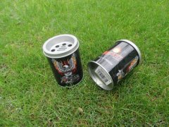 4Pcs Eagle Car Metal Butt Bucket Ashtray Tin Holder Removable
