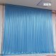 1X Blue Silk Cloth Wedding Party Backdrop Curtain Drapes 1X Blue Silk Cloth Wedding Party Backdrop Curtain Drapes