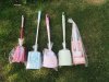 1Pc Toilet Cleaning Brush Set with Plastic Bowl & Handle