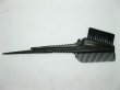 10 Plastic Black Hairdressing Tint Brushes