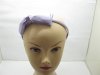 12Pcs New Light Purple Hair Band with Attached Bowknot