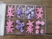 6Packets X 38Pcs Sea Them Beads Pendants Charms Assorted 6Packets X 38Pcs Sea Them Beads Pendants Charms Assorted