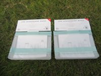 6Sheets x 2Pcs Leakproof Bags Reusable Zip Lock Bag Multipurpose