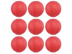 12Pcs New Plain Red Round Paper Lantern Wedding Favor 25cm 12Pcs New Plain Red Round Paper Lantern Wedding Favor 25cm