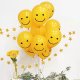 100 Yellow Smiley Face Balloons 30cm Party Supplies Favor